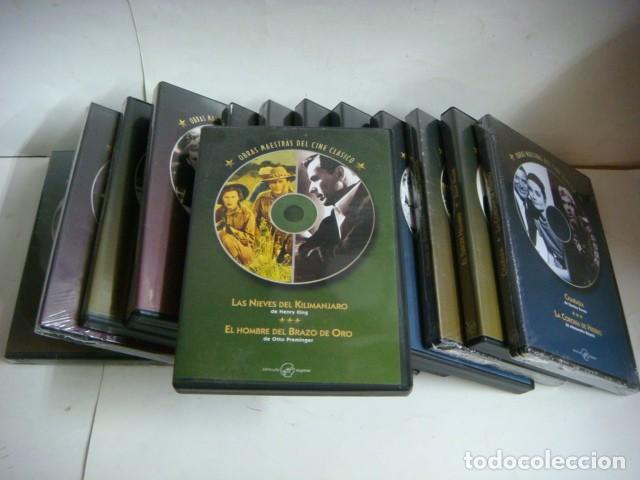 Cine: D.V.D COLECCION OBRAS MAESTRAS DEL CINE CLASICO 14 D.V.D. 28 PELICULAS LOS TITULOS EN LA DESCRICION