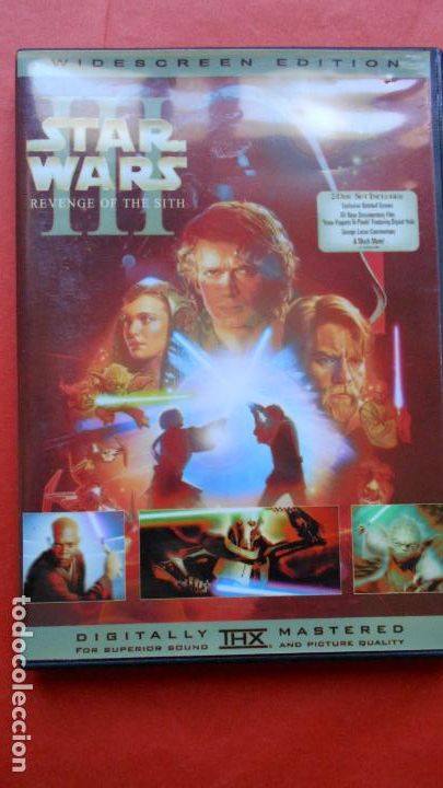 Cinema: DVD STAR WARS EPISODIO III EN INGL&Eacute;S