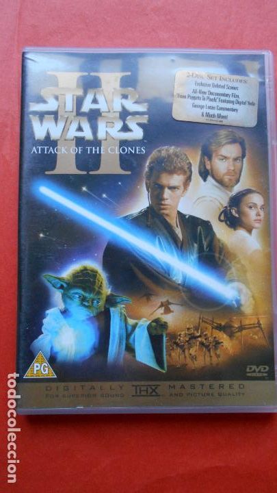 Cin&eacute;ma: DVD STAR WARS EPISODIO II EN INGLES
