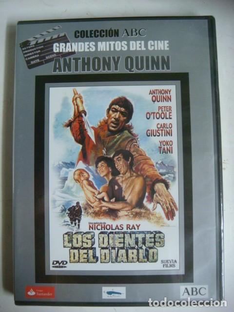Cine: D.V.D DE GRANDES MITOS DEL CINE N&ordm;-30 ANTHONY QUINN--LOS DIENTES DEL DIABLO