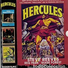 Cine: HERCULES HERCULES Y LA REINA DE AFRICA + HERCULES EN EL CENTRO DE LA TIERRA + LA V.DVD NUEVO Y PRECI. Lote 339811278