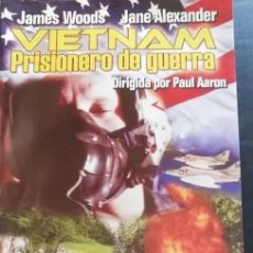 Cine: DVD PRISIONERO DE GUERRA VIETNAM (DESCATALOGADO CON JAMES WOODS, JANE ALEXANDER). Lote 339813468