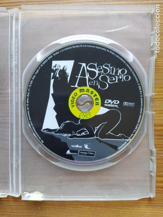 Kino: DVD ASESINO EN SERIO - SOLO DISCO Y CAJA (EO)