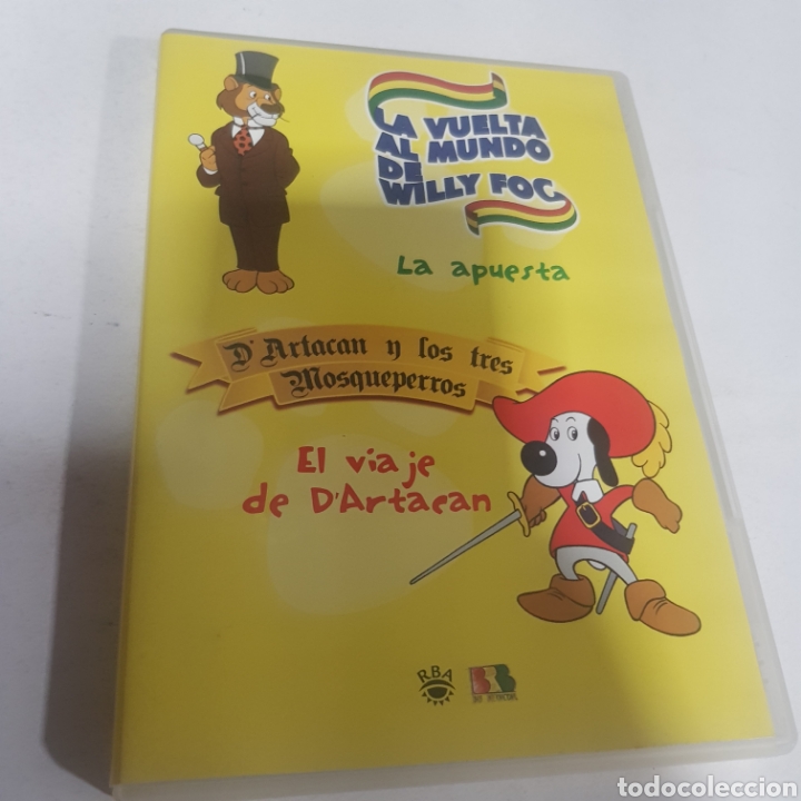 Cine: S148 la vuelta al mundo de Willy Fog el viaje de D'Artagnan volumen 1 -DVD SEGUNDAMANO