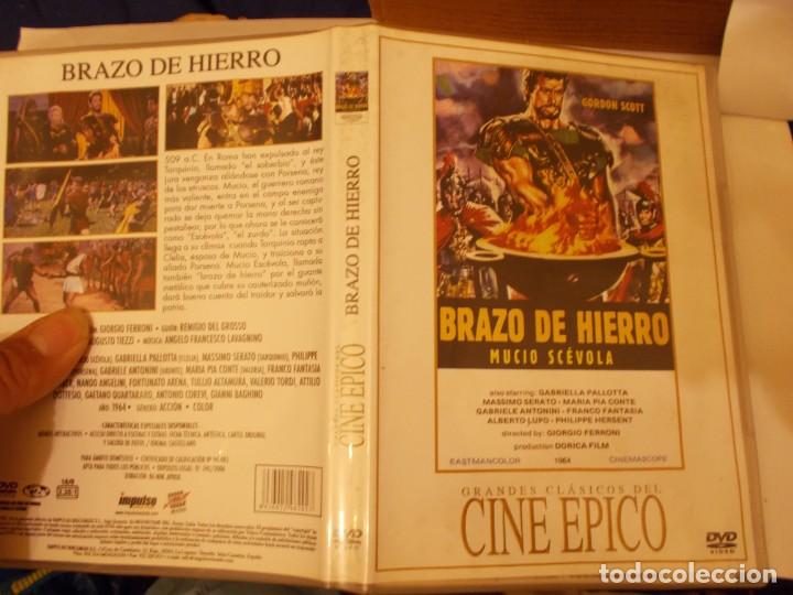 Cinema: BRAZO DE HIERRO DVD
