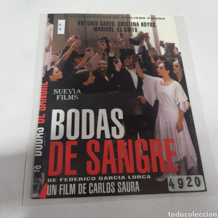 Kino: PL4 bodas de sangre -DVD SEGUNDAMANO PLASTIFICADO SIN CAJA