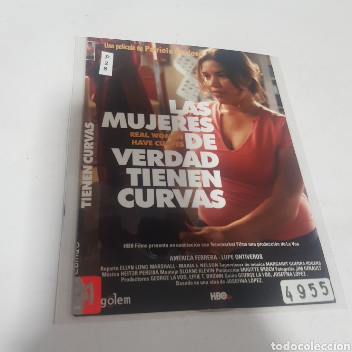 Cinema: PL 28 las mujeres de verdad tienen curvas -DVD VIDEOCLUB PLASTIFICADO SIN CAJA