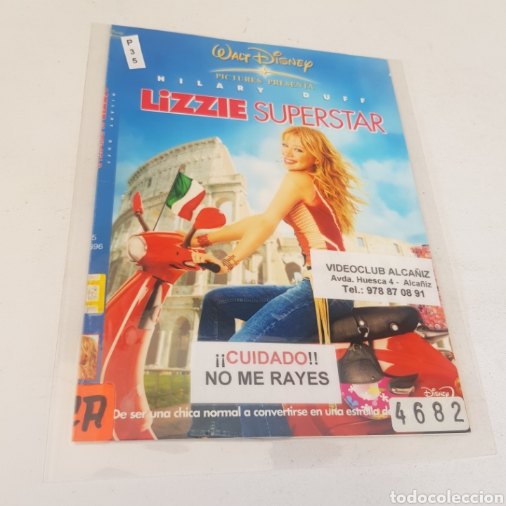 Cinema: PL 35 Lizzie superstar -DVD VIDEOCLUB PLASTIFICADO SIN CAJA