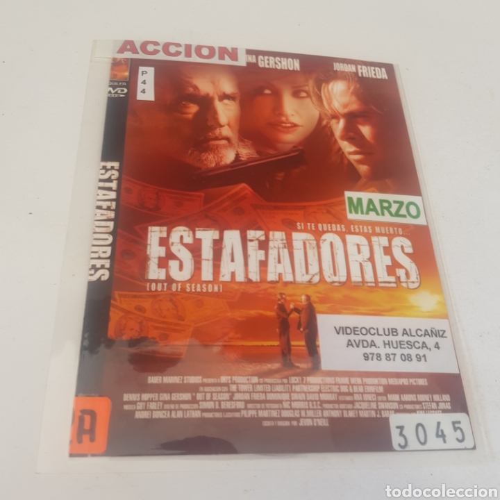 Cinema: PL 44 estafadores -DVD VIDEOCLUB PLASTIFICADO SIN CAJA