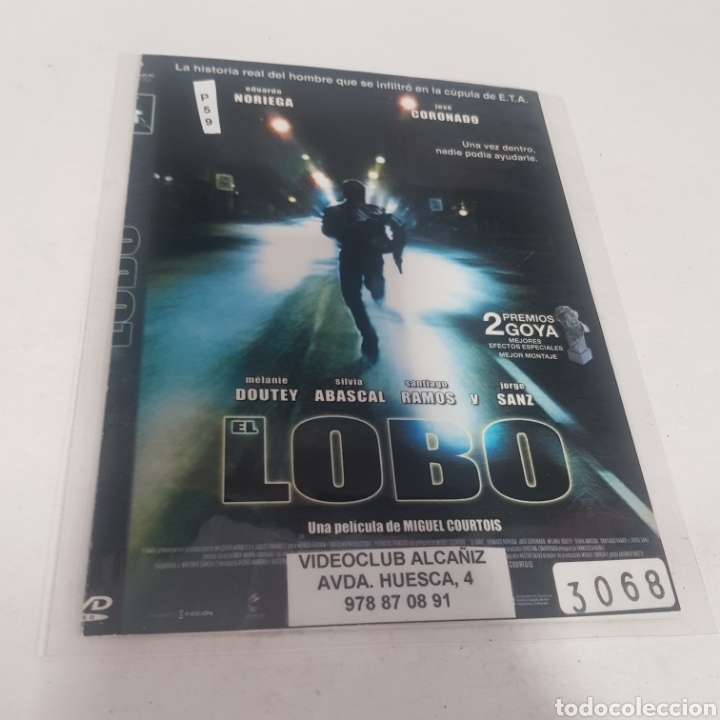 Kino: PL 59 lobo -DVD VIDEOCLUB PLASTIFICADO SIN CAJA