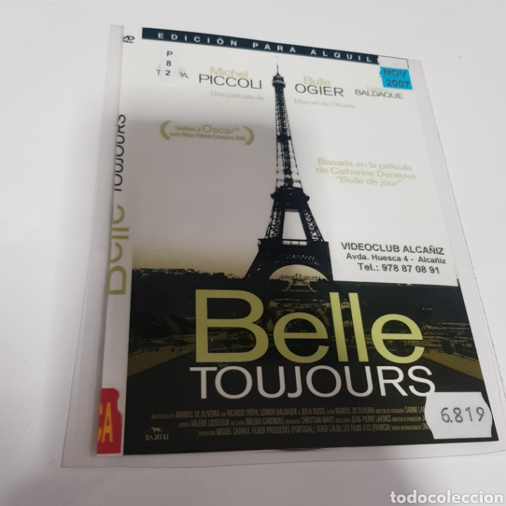 Kino: PL 82 Belle toujours -DVD VIDEOCLUB PLASTIFICADO SIN CAJA