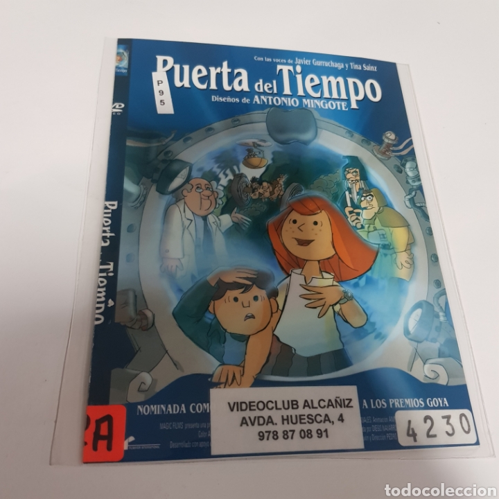 Kino: PL 95 puerta del tiempo -DVD VIDEOCLUB PLASTIFICADO SIN CAJA