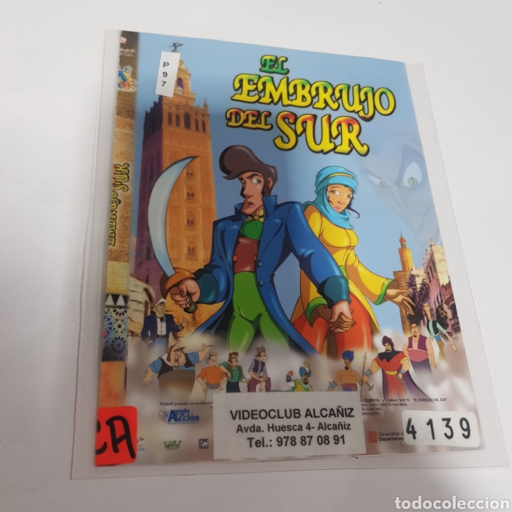 Cinema: PL 97 el embrujo del Sur -DVD VIDEOCLUB PLASTIFICADO SIN CAJA