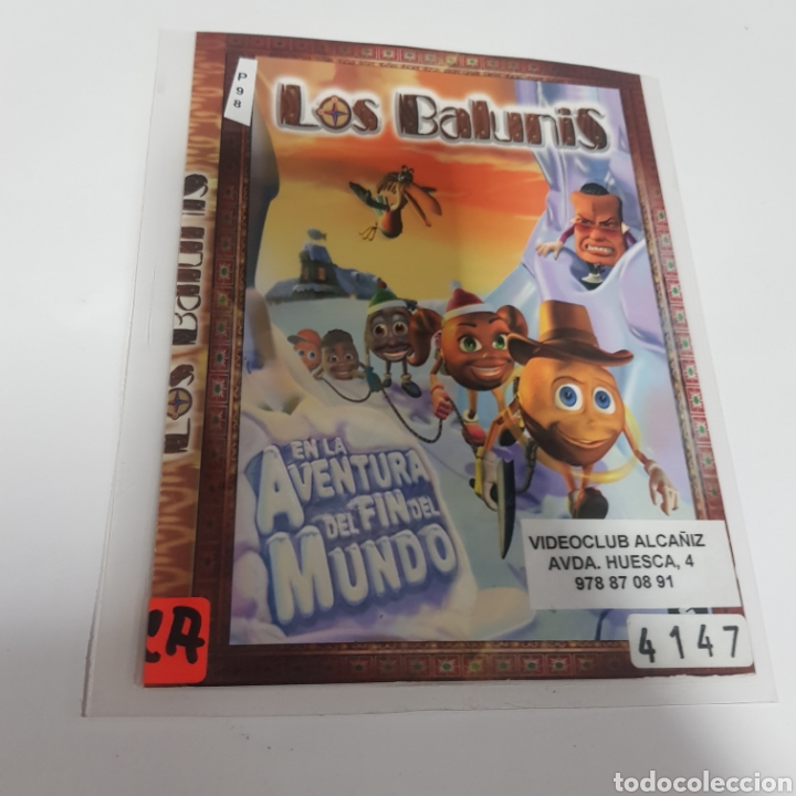 Cinema: PL 98 los balunis -DVD VIDEOCLUB PLASTIFICADO SIN CAJA
