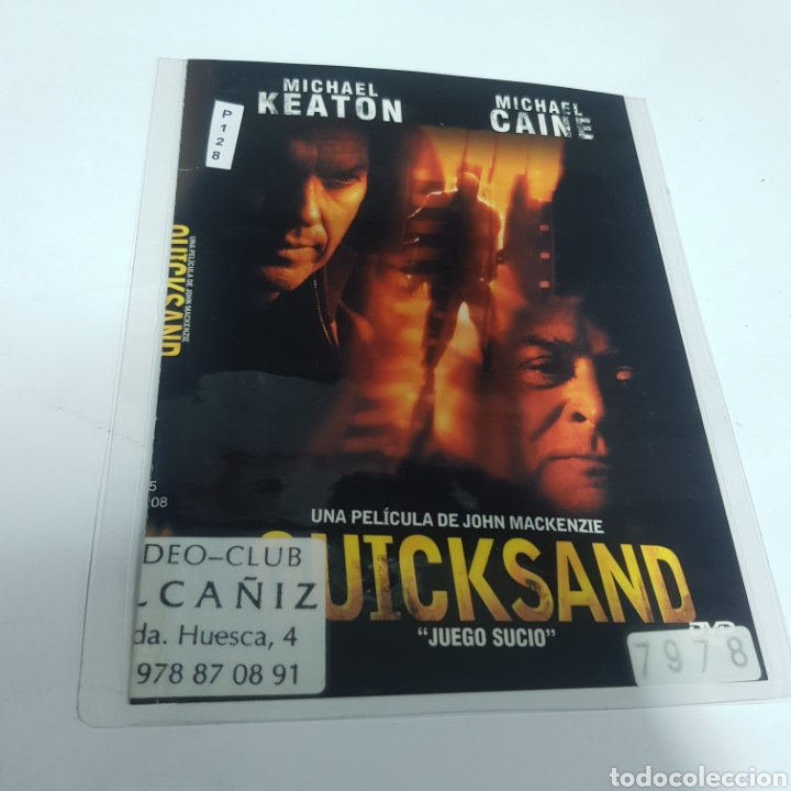 Cinema: PL 128 quicksand -DVD VIDEOCLUB PLASTIFICADO SIN CAJA