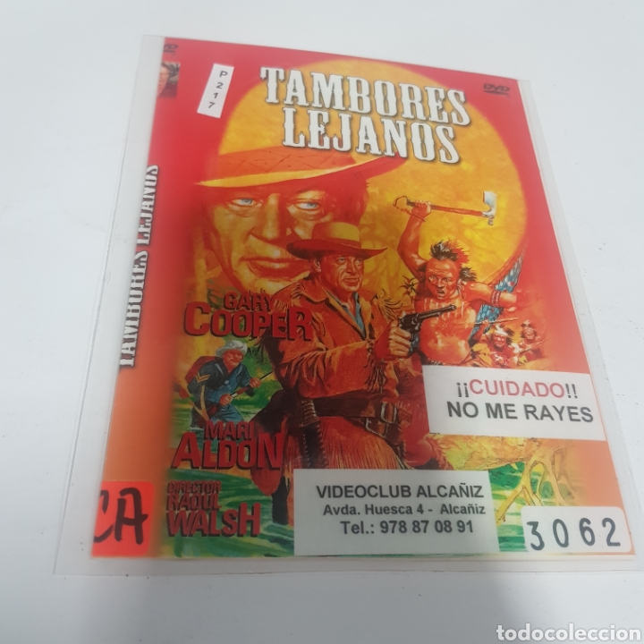 Cinema: PL 217 tambores lejanos -DVD VIDEOCLUB PLASTIFICADO SIN CAJA MUCHO USO