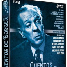 Cine: CUENTOS DE BORGES. 6 RELATOS DVD [DVD]. Lote 340854908