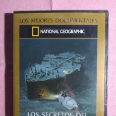 Cine: DVD NATIONAL GEOGRAPHIC - LOS SECRETOS DEL TITANIC - 1986 - NUEVO / PRECINTADO. Lote 341022123