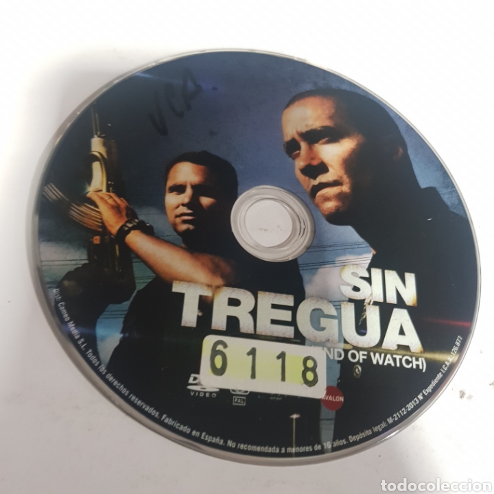Cine: SD 1133 sin tregua -SOLO DISCO DVD
