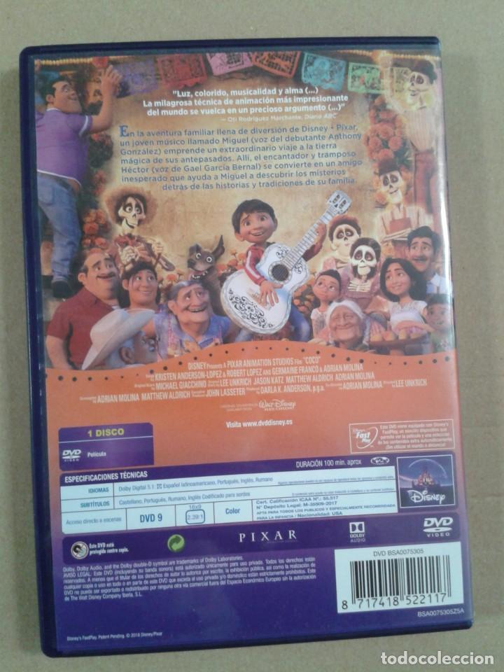 Cine: COCO. DVD. Disney Pixar - Foto 2