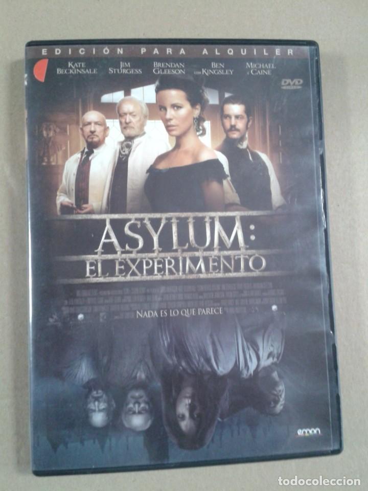 Cine: ASYLUM: EL EXPERIMENTO. DVD+++