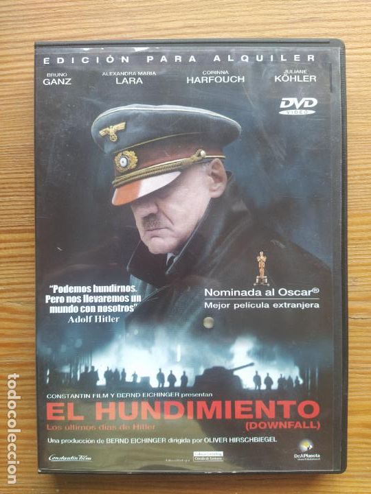 Cin&eacute;ma: DVD EL HUNDIMIENTO (DOWNFALL) - EDICION DE ALQUILER (HP)