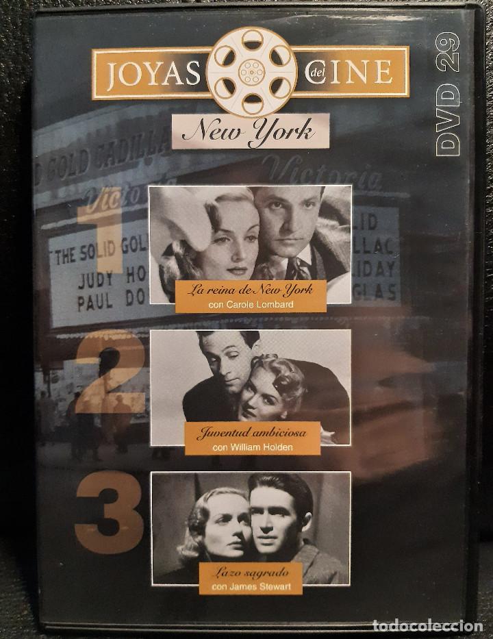 Cinema: LA REINA DE NEW YORK - JUEVENTUD AMBICIOSA - LAZO SAGRADO - DVD - EXCELENTE