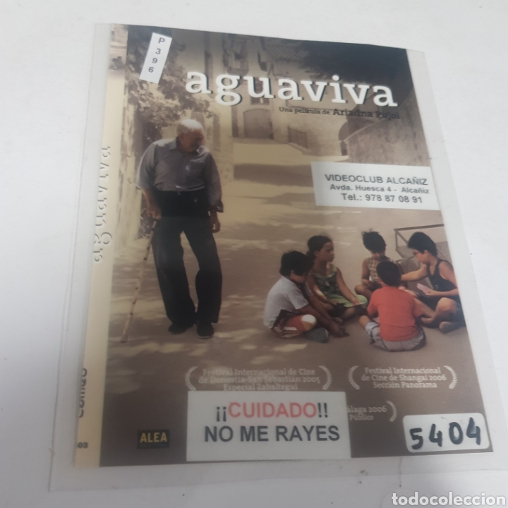 Cinema: PL 396 Aguaviva-DVD VIDEOCLUB PLASTIFICADO SIN CAJA