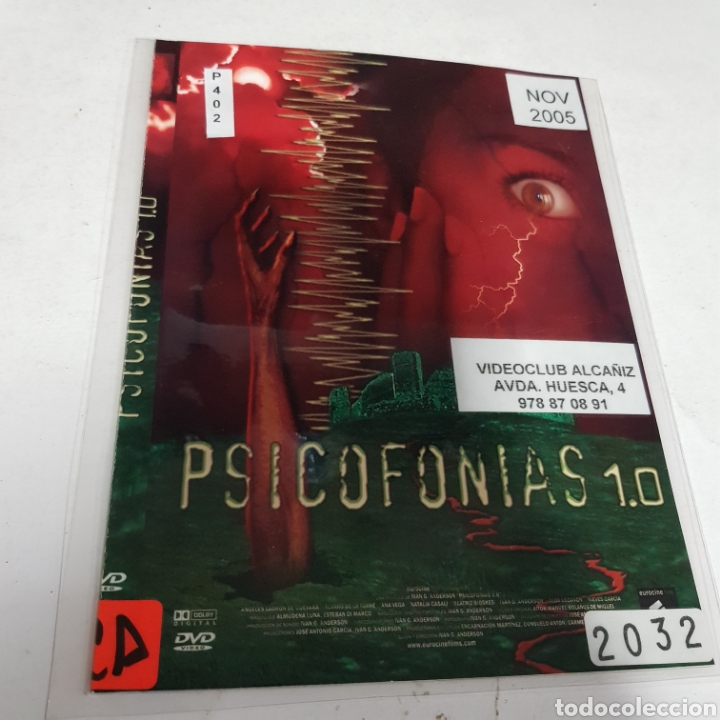 Kino: PL 402 psicofon&iacute;as 10 -DVD VIDEOCLUB PLASTIFICADO SIN CAJA
