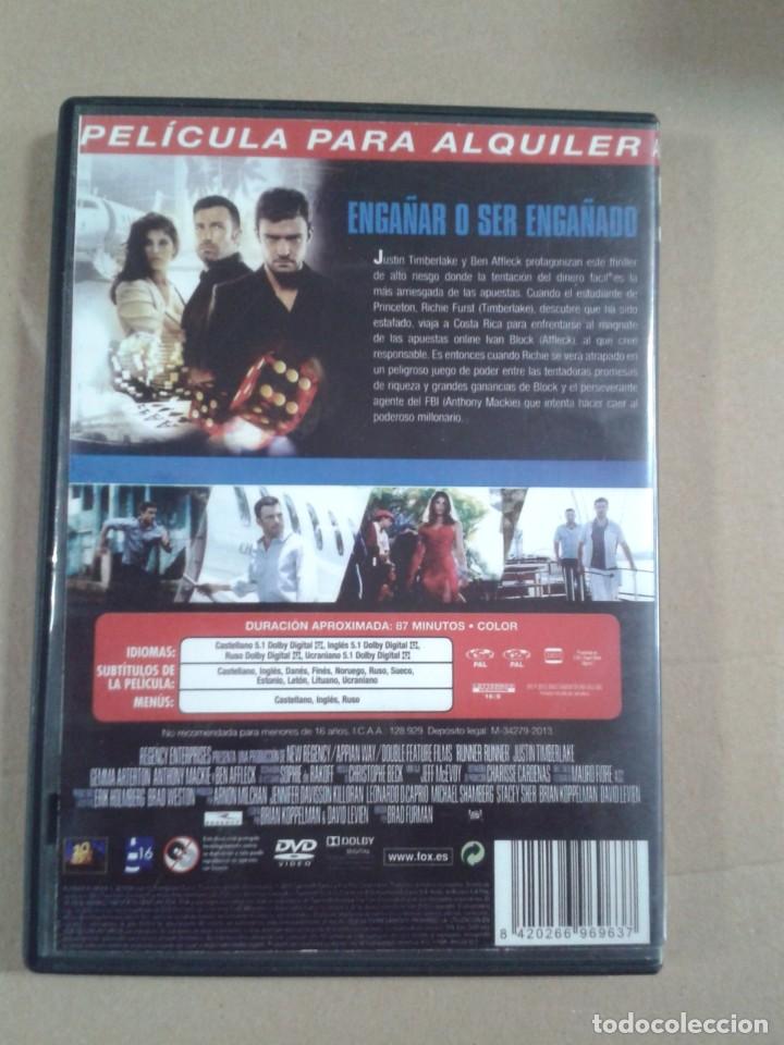 Cine: RUNNER RUNNER. DVD. Ben Affleck. - Foto 2