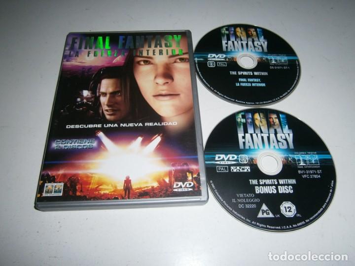 Cine: FINAL FANTASY LA FUERZA INTERIOR DVD 2 DVDS