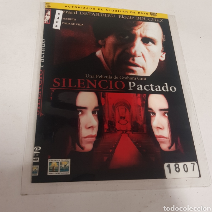 Cin&eacute;ma: PL 464 silencio pactado -DVD VIDEOCLUB PLASTIFICADO SIN CAJA MUCHO USO