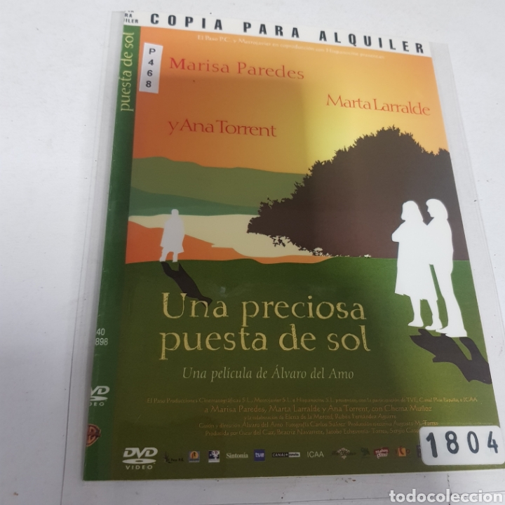 Kino: PL 468 una preciosa puesta de sol-DVD VIDEOCLUB PLASTIFICADO SIN CAJA MUCHO USO