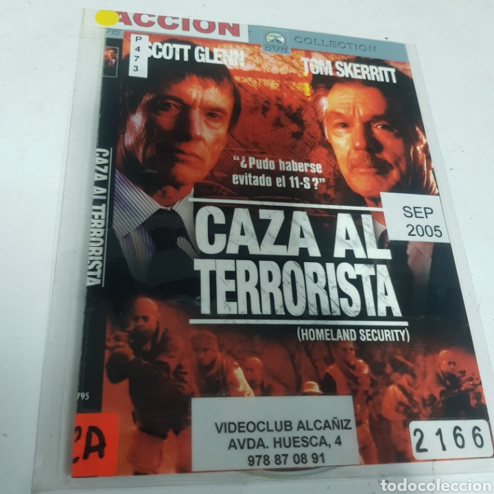 Kino: PL 473 caza al terrorista-DVD VIDEOCLUB PLASTIFICADO SIN CAJA MUCHO USO