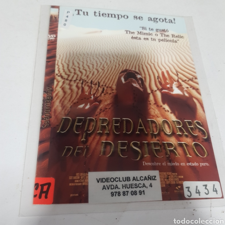 Cine: PL 480 depredadores del desierto -DVD VIDEOCLUB PLASTIFICADO SIN CAJA MUCHO USO