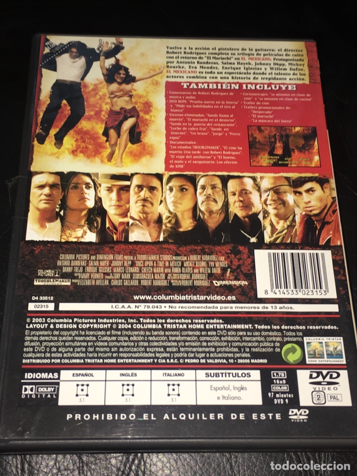 Cine: El Mexicano Dvd - Foto 2