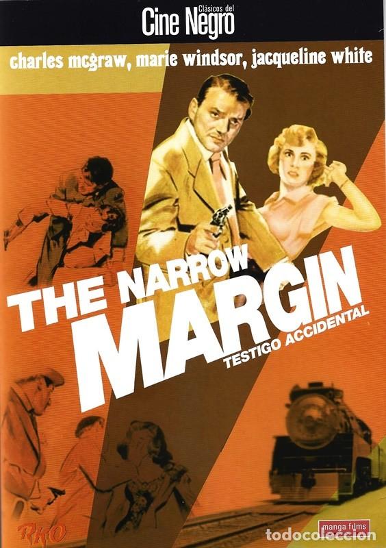 Cine: THE NARROW MARGIN (TESTIGO ACCIDENTAL) CHARLES MCGRAW