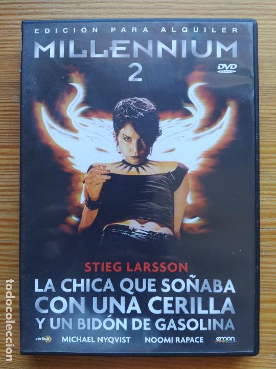 Kino: DVD LA CHICA QUE SO&Ntilde;ABA CON UNA CERILLA Y... - MILLENNIUM 2 - EDICION DE ALQUILER (015)