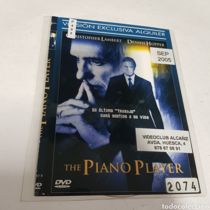 Cine: PL 495 the piano player -DVD PLASTIFICADO SIN CAJA MUCHO USO