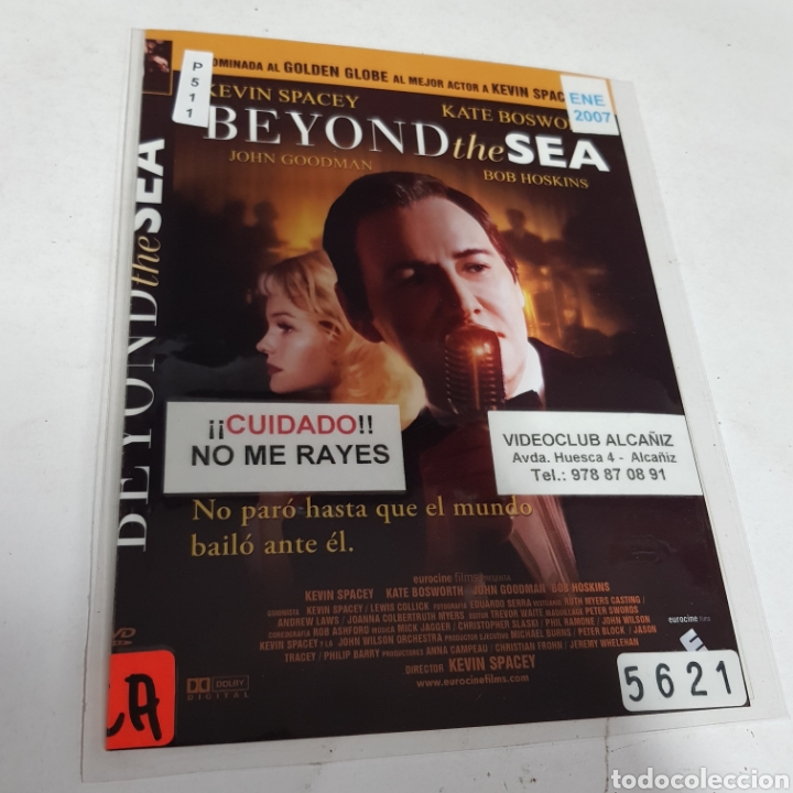 Cine: PL 511 beyond the sea -DVD PLASTIFICADO SIN CAJA MUCHO USO
