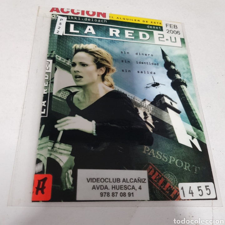 Cinema: PL 522 la red -DVD PLASTIFICADO SIN CAJA MUCHO USO