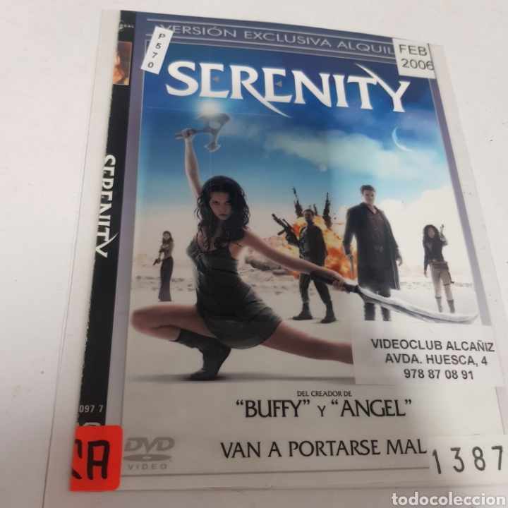 Cinema: PL 570 Serenity -DVD PLASTIFICADO SIN CAJA