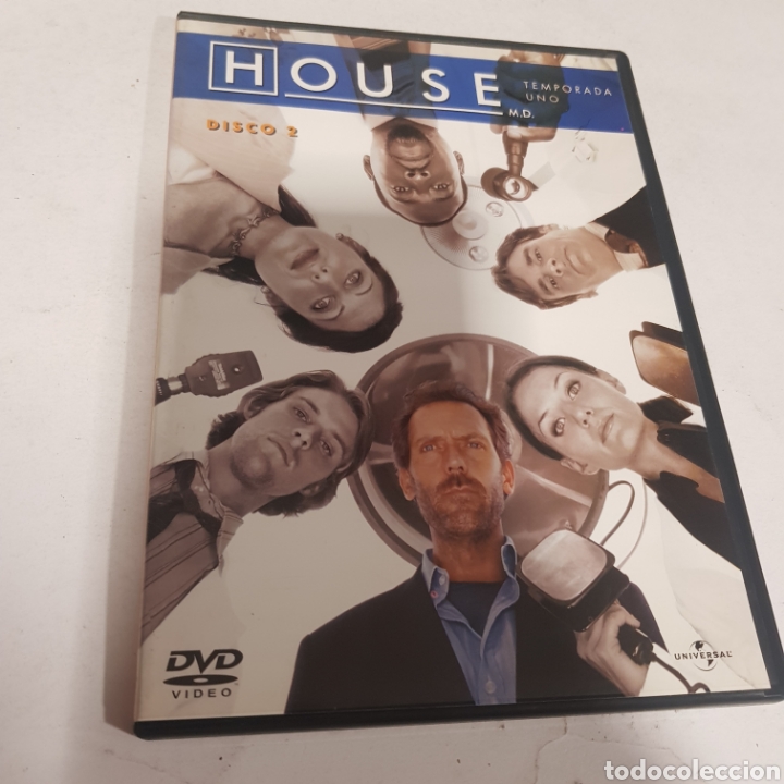 Cinema: DVS26 house temporada 1 disco 2 -DVD SEGUNDAMANO TAPA FINA