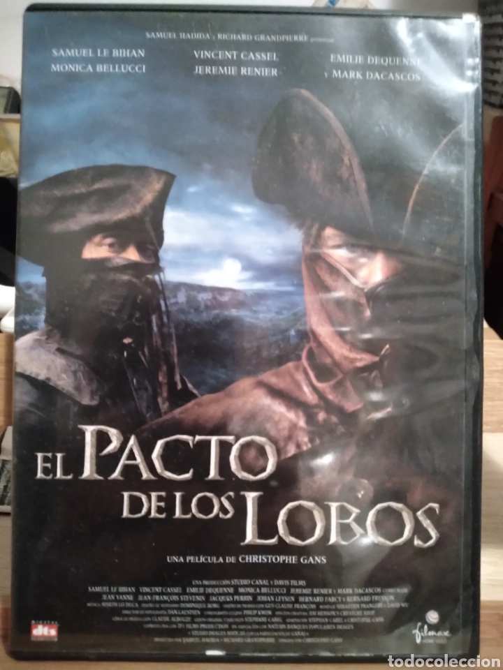 Cine: DVD - EL PACTO DE LOS LOBOS - - Foto 1
