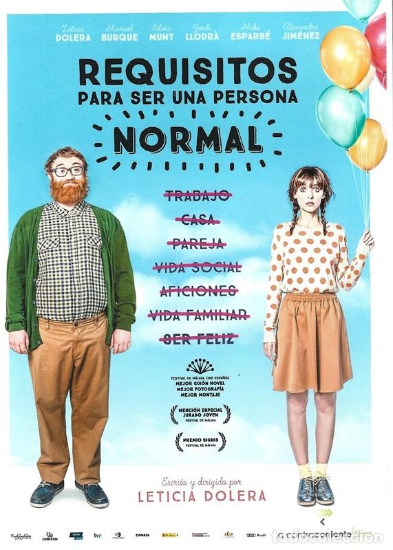 Cin&eacute;ma: REQUISITOS PARA SER UNA PERSONAL NORMAL LETICIA DOLERA