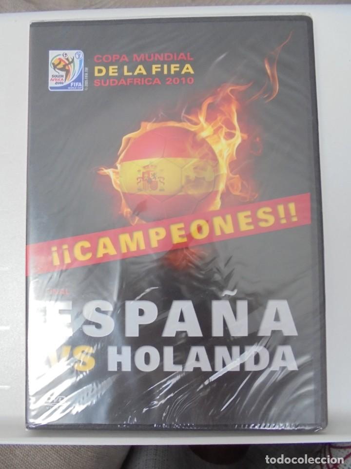 Cin&eacute;ma: ESPA&Ntilde;A VS HOLANDA. CAMPEONES. COPA MUNDIAL DE LA FIFA. SUDAFRICA 2010. DVD NUEVO A ESTRENAR. ESTUCHE