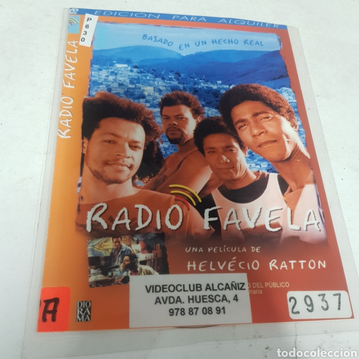 Cine: PL 630 radio favela -DVD PLASTIFICADO SIN CAJA