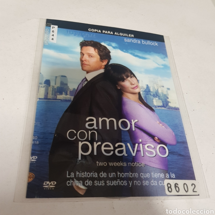 Cinema: PL 644 amor con preaviso -DVD PLASTIFICADO SIN CAJA
