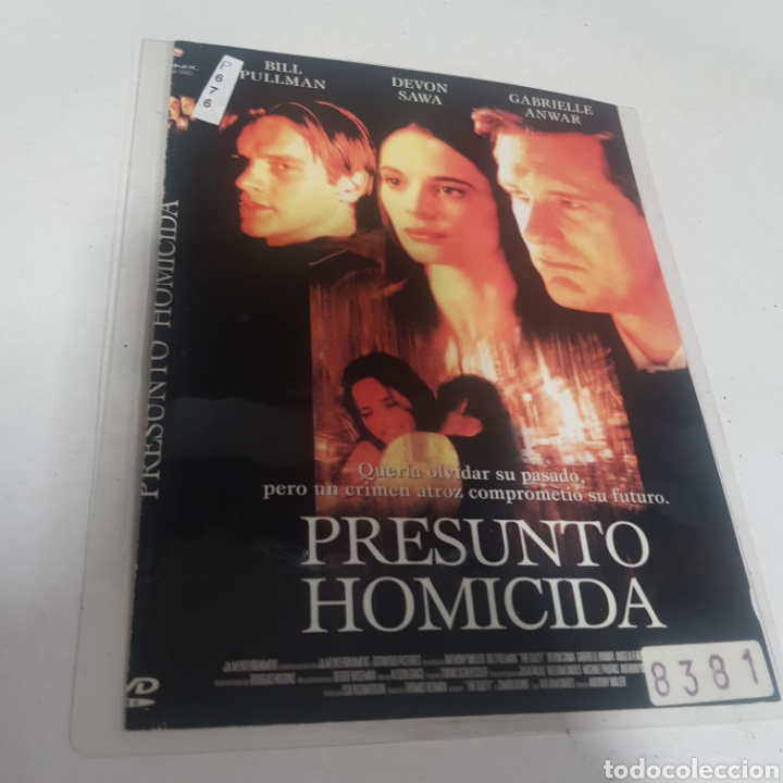 Cinema: PL 676 presunto homicida -DVD PLASTIFICADO SIN CAJA MUCHO USO