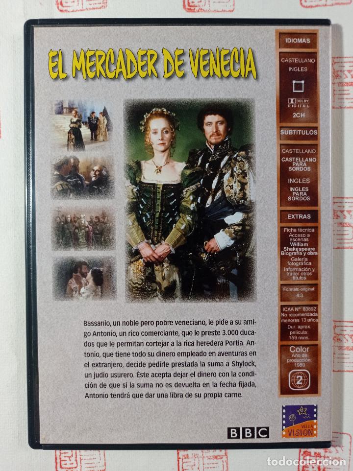 Cine: DVD El mercader de Venecia - Foto 3
